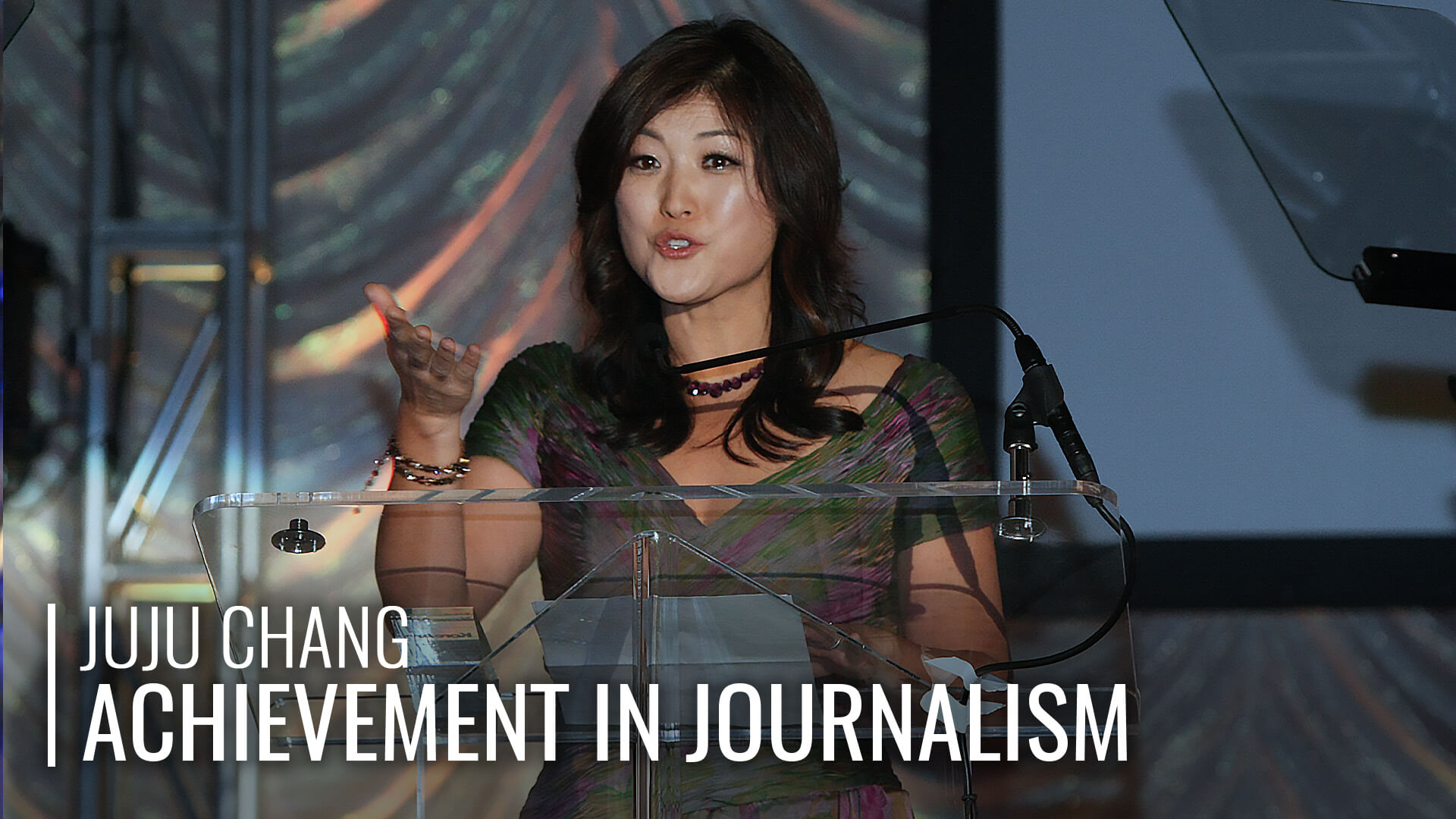 JuJu Chang – Achievement Award for Journalism – Unforgettable 2010