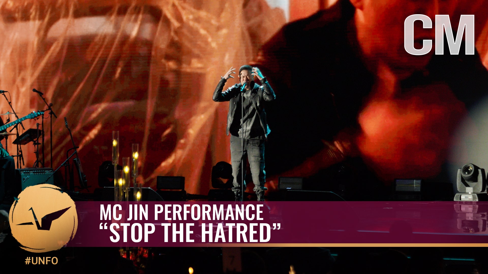 MC Jin “Stop the Hatred” Performance